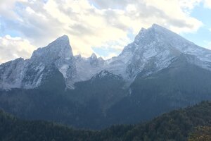 Blick auf den Watzmann