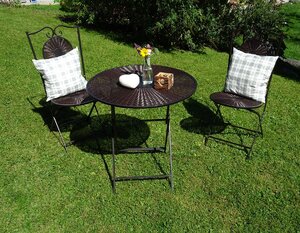 Sitzgruppe für unsere Gäste im Garten