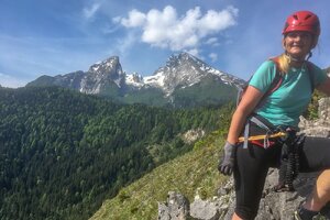 Am Grünstein-Klettersteig