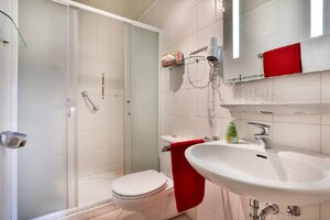 Bad der Ferienwohnung Nr. 3 im Gästehaus Frauendorf 