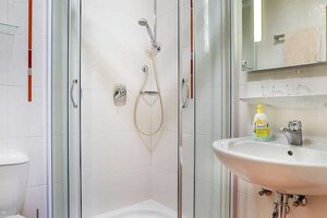 Bad der Ferienwohnung Nr. 2 im Gästehaus Frauendorf 